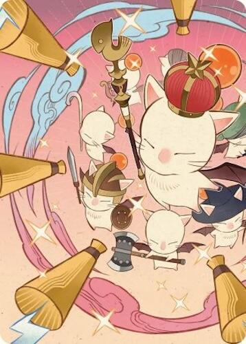 Summon: Good King Mog XII Art Card [FINAL FANTASY Art Series] | Gaming Infinity