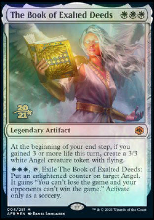 The Book of Exalted Deeds [Dungeons & Dragons: Adventures in the Forgotten Realms Prerelease Promos] | Gaming Infinity