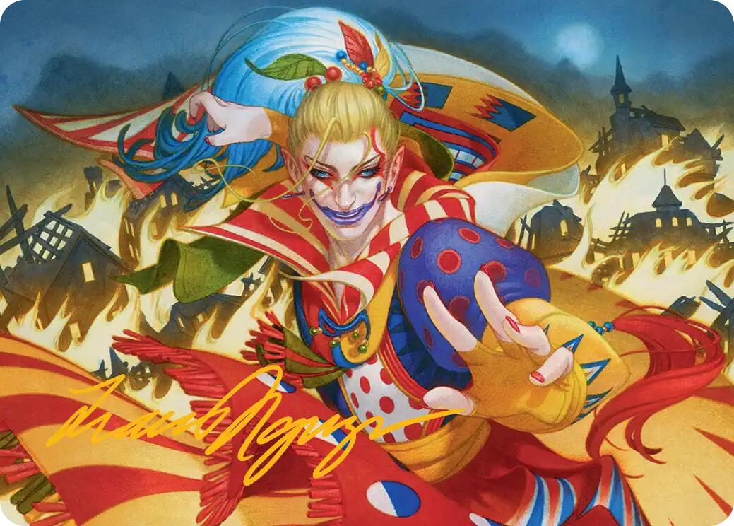 Ruinous Ultimatum Art Card (Gold-Stamped Signature) [FINAL FANTASY Art Series] | Gaming Infinity