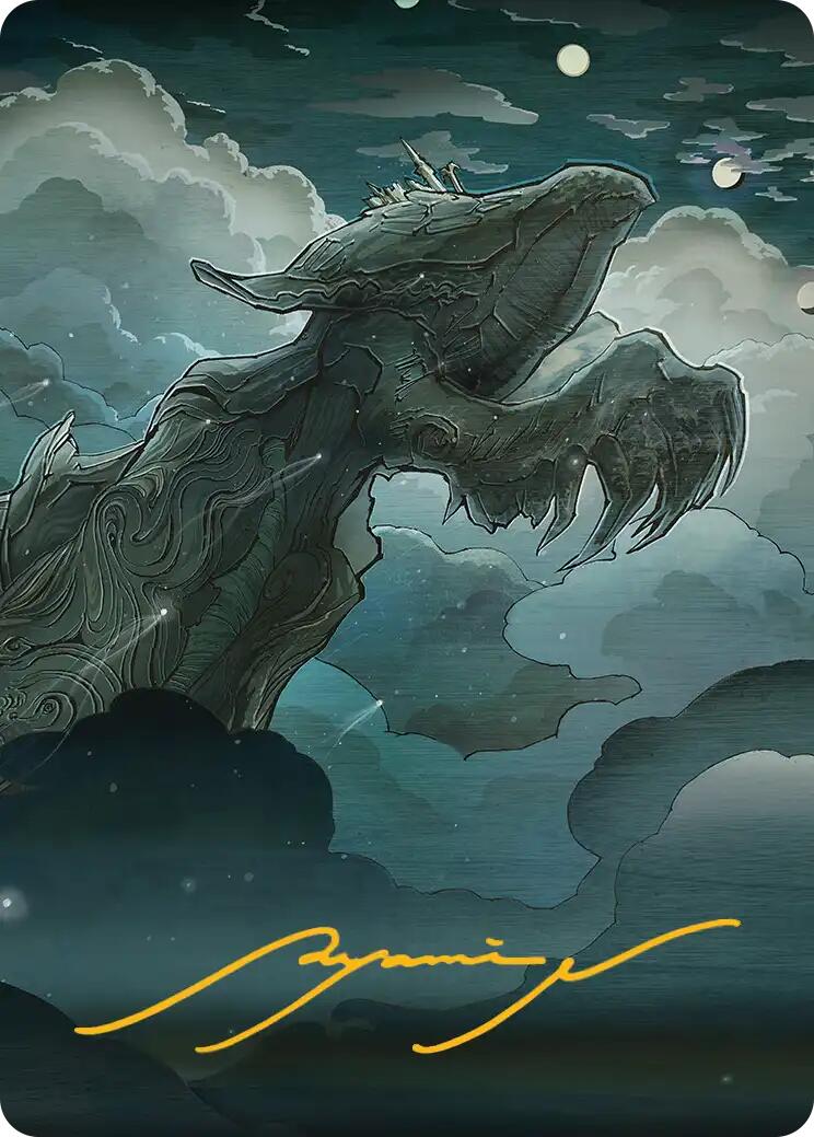 Sin, Spira's Punishment Art Card (Gold-Stamped Signature) [FINAL FANTASY Art Series] | Gaming Infinity