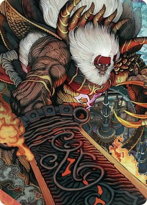Braska's Final Aeon Art Card [FINAL FANTASY Art Series] | Gaming Infinity