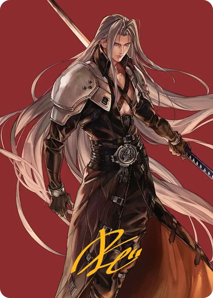 Sephiroth, Fabled SOLDIER Art Card (Gold-Stamped Signature) [FINAL FANTASY Art Series] | Gaming Infinity