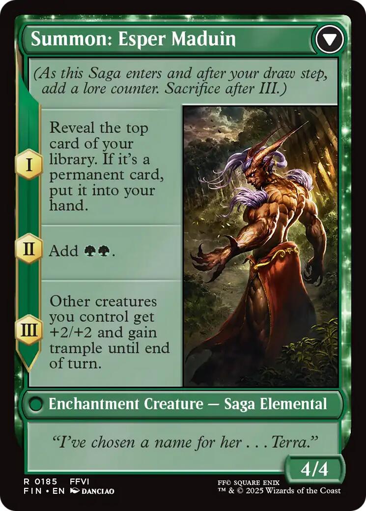 Esper Origins // Summon: Esper Maduin [FINAL FANTASY] | Gaming Infinity
