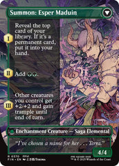 Esper Origins // Summon: Esper Maduin (Borderless) [FINAL FANTASY] | Gaming Infinity