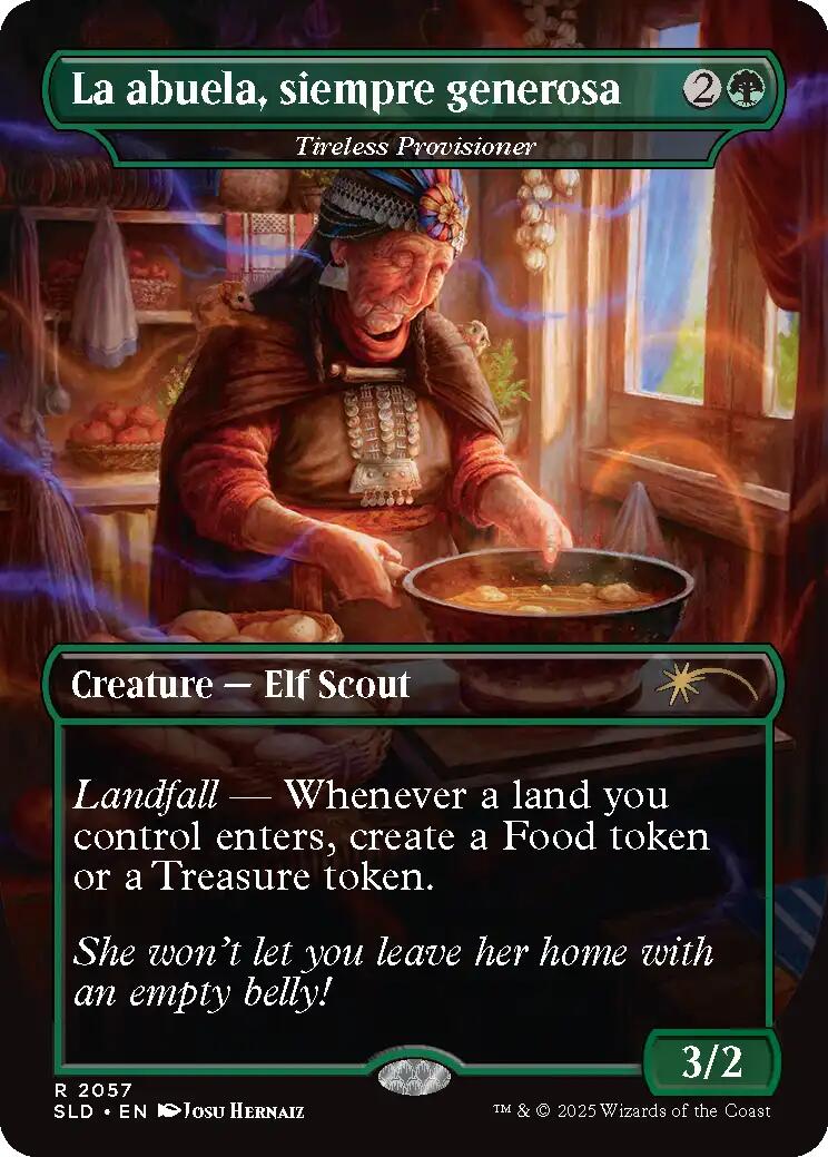 La abuela, siempre generosa - Tireless Provisioner [Secret Lair Drop Series] | Gaming Infinity