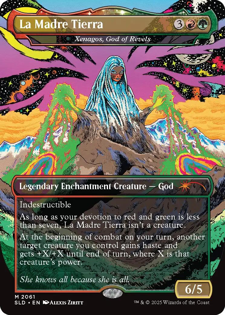 La Madre Tierra - Xenagos, God of Revels [Secret Lair Drop Series] | Gaming Infinity