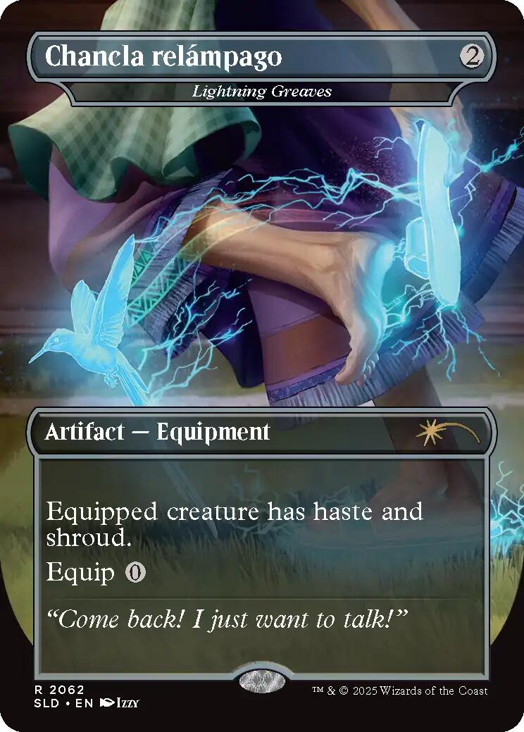 Chancla relampago - Lightning Greaves [Secret Lair Drop Series] | Gaming Infinity