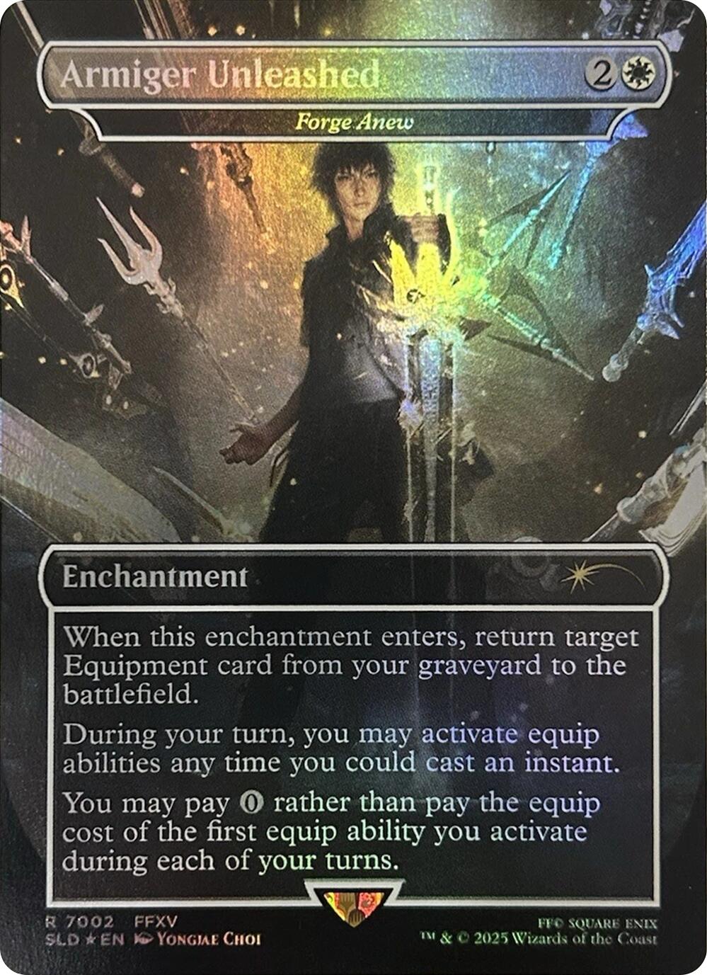 Armiger Unleashed - Forge Anew (Rainbow Foil) [Secret Lair Drop Series] | Gaming Infinity