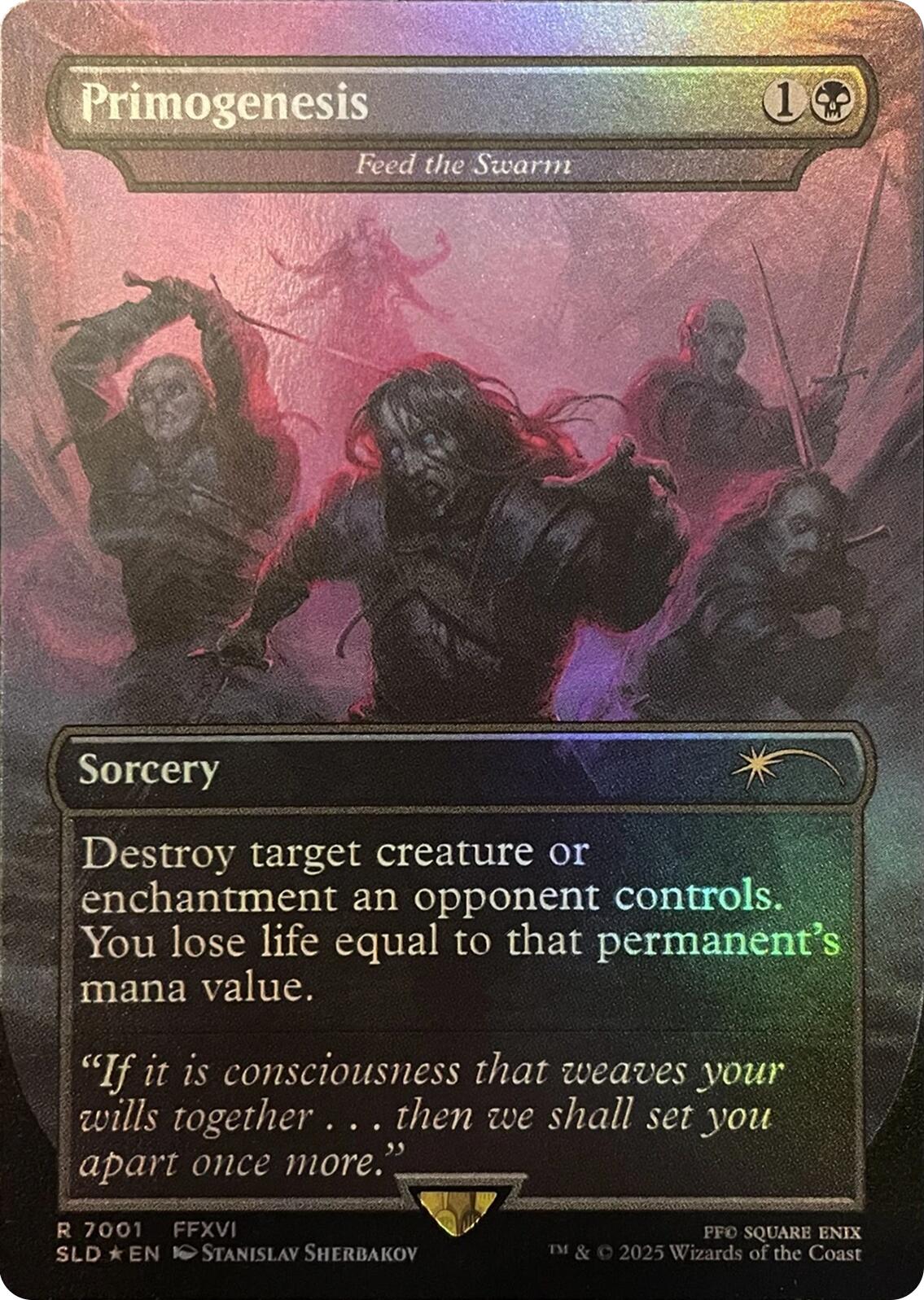 Primogenesis - Feed the Swarm (Rainbow Foil) [Secret Lair Drop Series] | Gaming Infinity