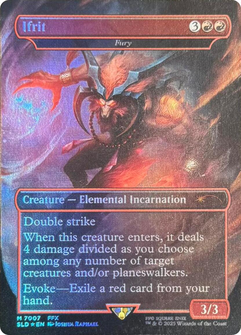 Ifrit - Fury (Rainbow Foil) [Secret Lair Drop Series] | Gaming Infinity