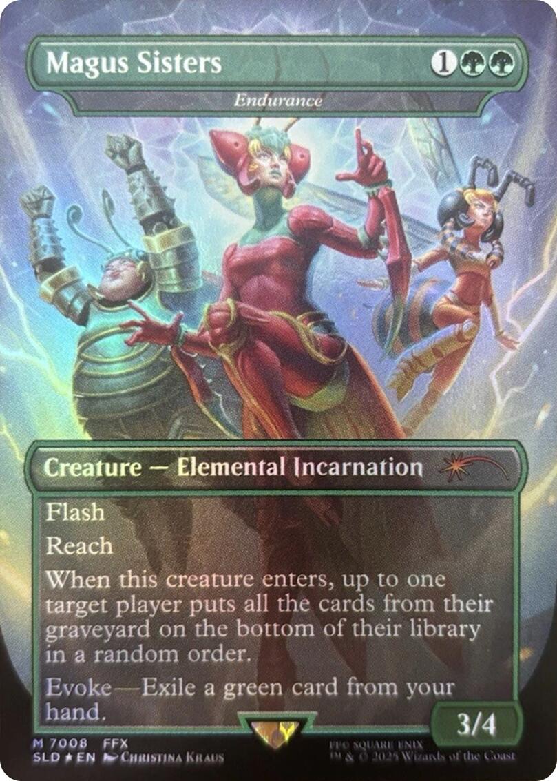 Magus Sisters - Endurance (Rainbow Foil) [Secret Lair Drop Series] | Gaming Infinity