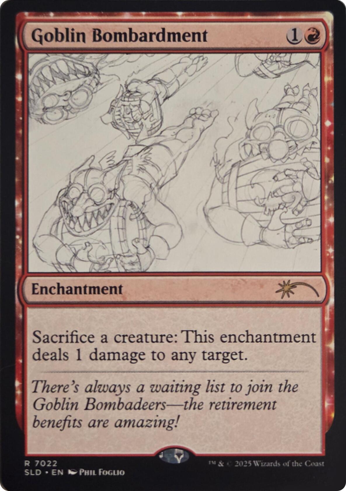 Goblin Bombardment (7022) [Secret Lair Drop Series] | Gaming Infinity