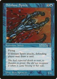 Sibilant Spirit (Oversized) [Oversize Cards] | Gaming Infinity