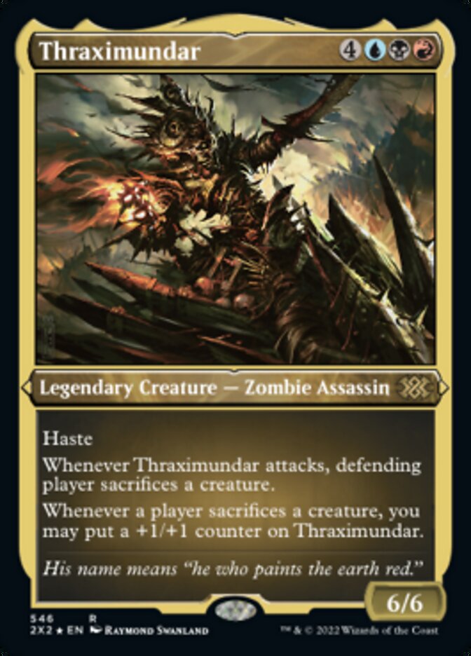 Thraximundar (Foil Etched) [Double Masters 2022] | Gaming Infinity