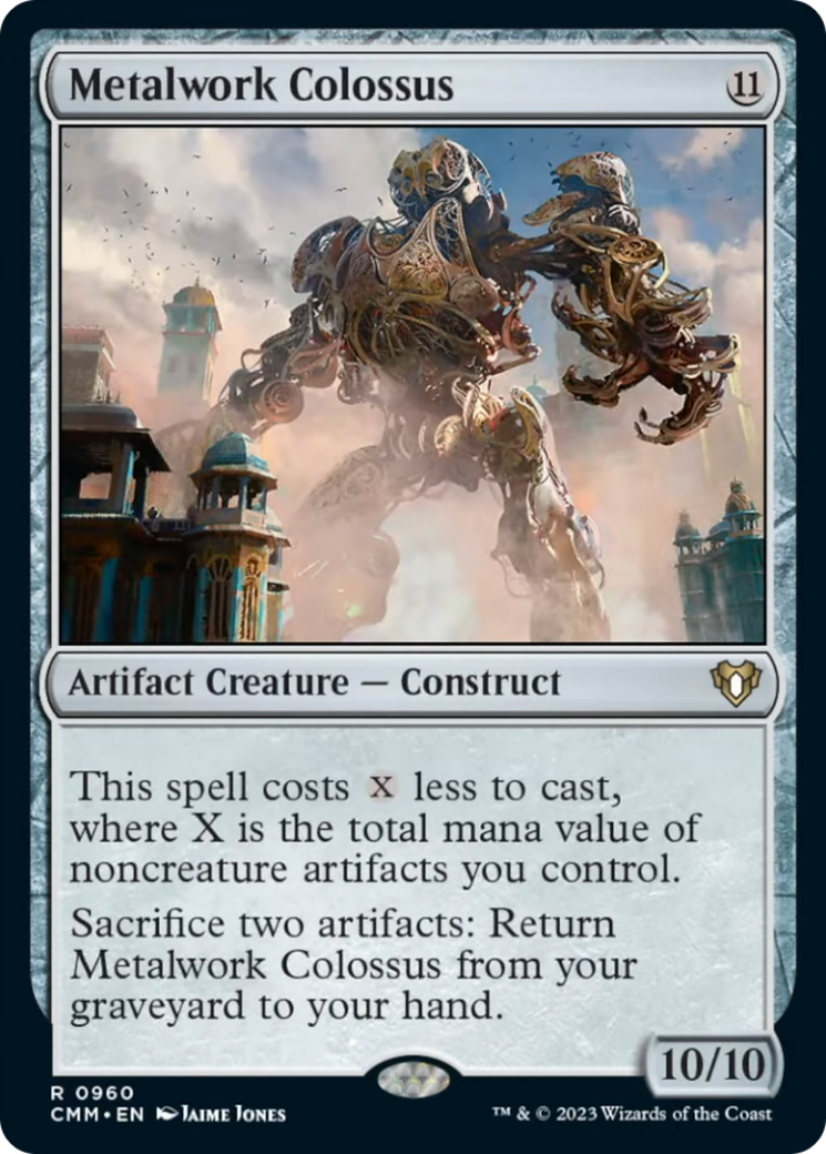 Metalwork Colossus [Commander Masters] | Gaming Infinity