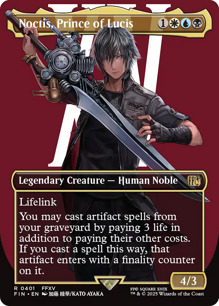 Noctis, Prince of Lucis (Borderless) [FINAL FANTASY] | Gaming Infinity