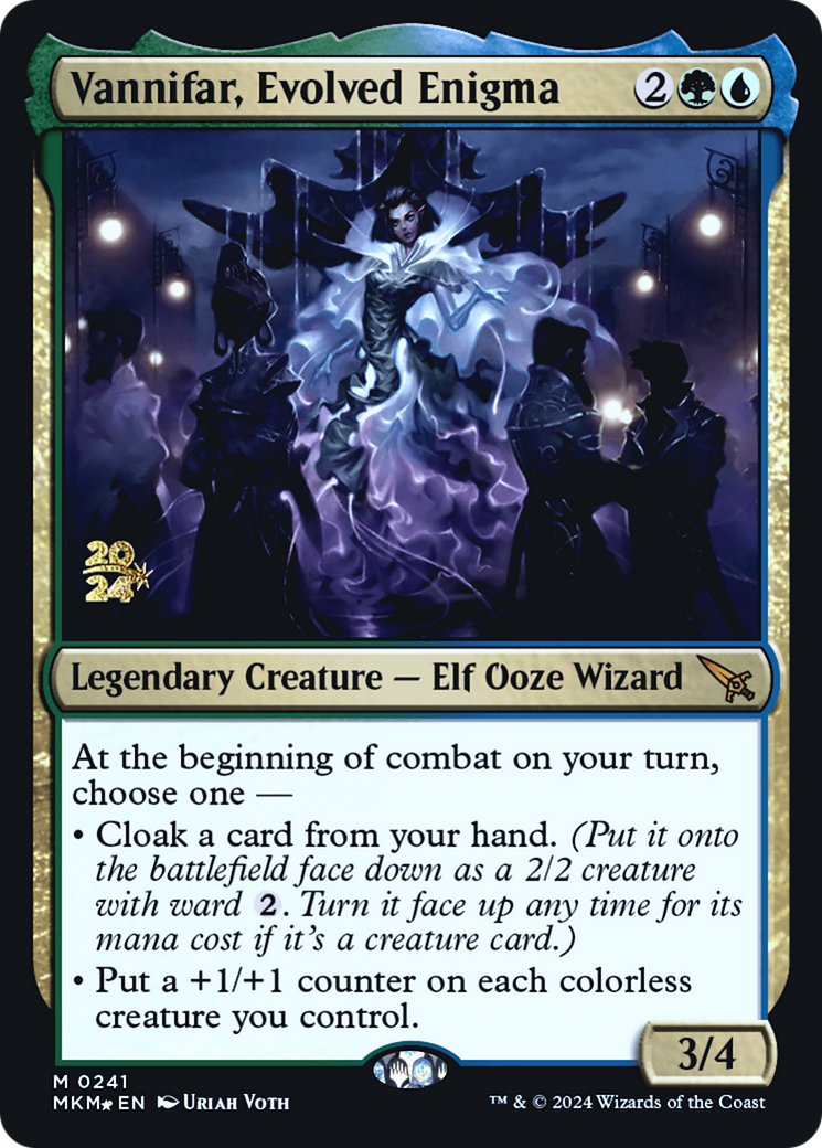Vannifar, Evolved Enigma [Murders at Karlov Manor Prerelease Promos] | Gaming Infinity