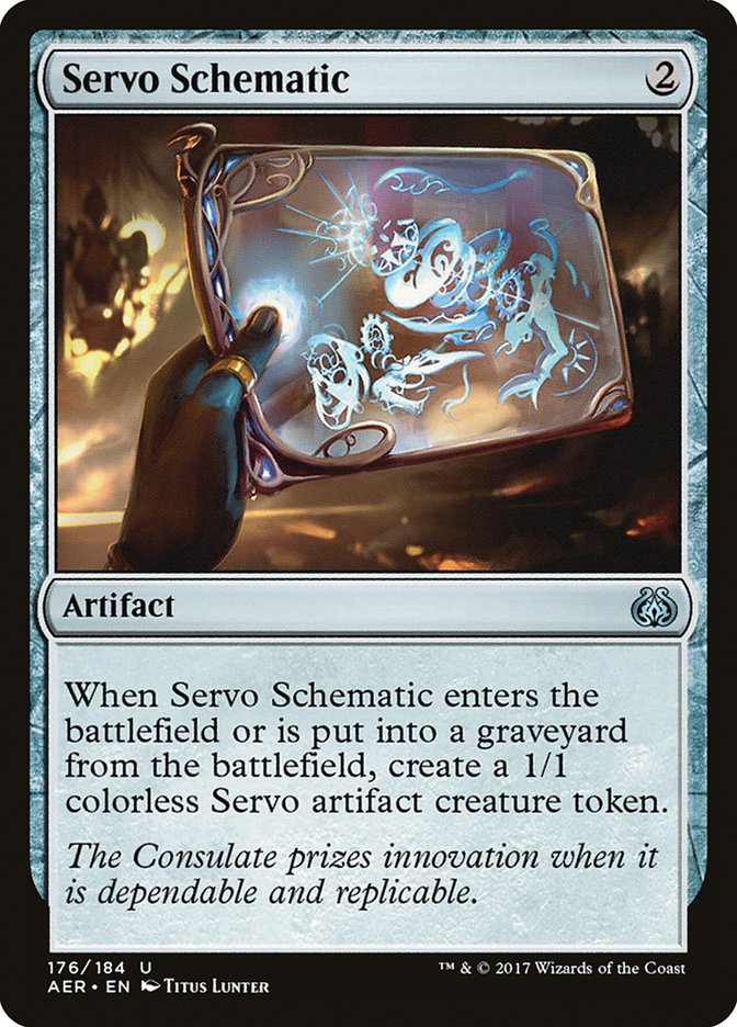 Servo Schematic [Aether Revolt] | Gaming Infinity