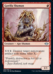 Gorilla Shaman (Foil Etched) [Modern Horizons 2] | Gaming Infinity