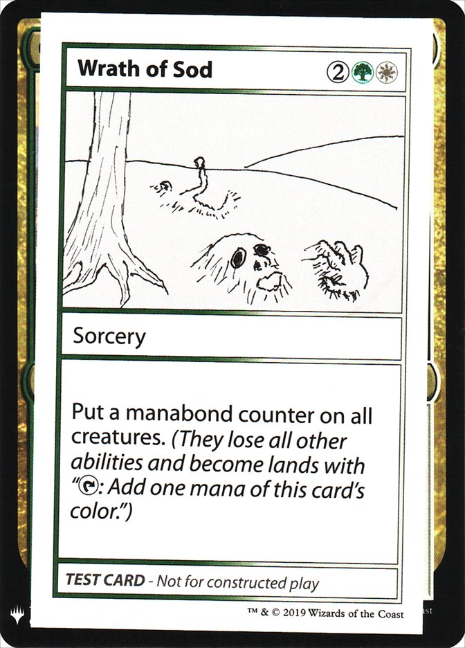 Wrath of Sod [Mystery Booster Playtest Cards] | Gaming Infinity