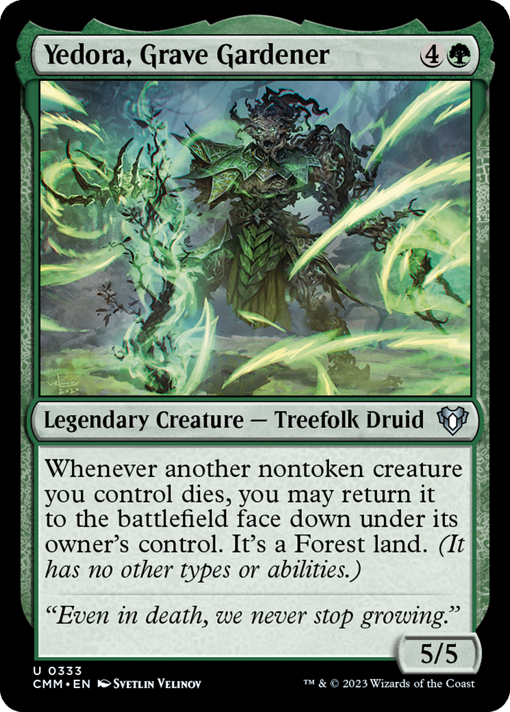 Yedora, Grave Gardener [Commander Masters] | Gaming Infinity