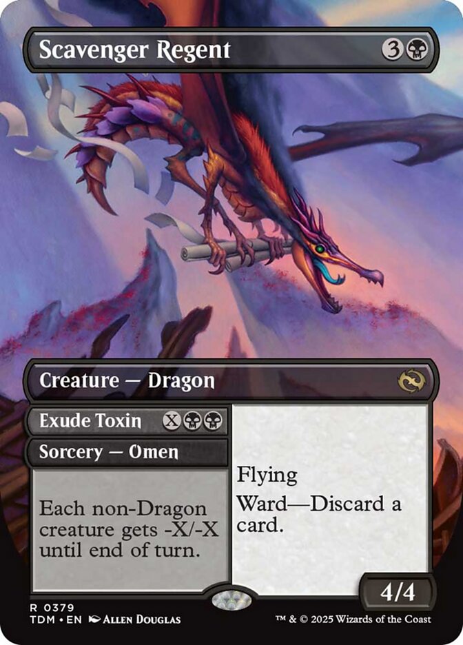 Scavenger Regent (Borderless) [Tarkir: Dragonstorm] | Gaming Infinity