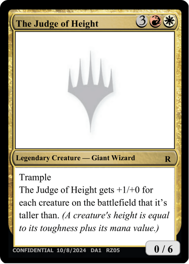 The Judge of Height [Unknown Event] | Gaming Infinity