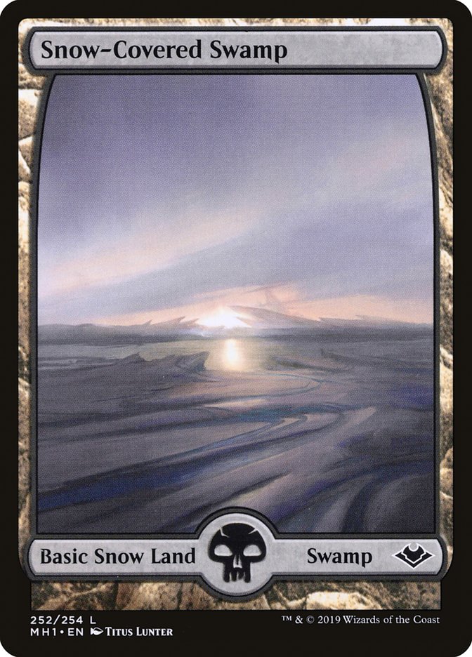 Snow-Covered Swamp [Modern Horizons] | Gaming Infinity