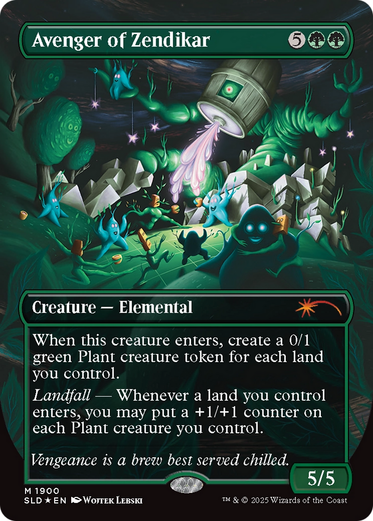 Avenger of Zendikar (Double Rainbow Foil) [Secret Lair Drop Series] | Gaming Infinity