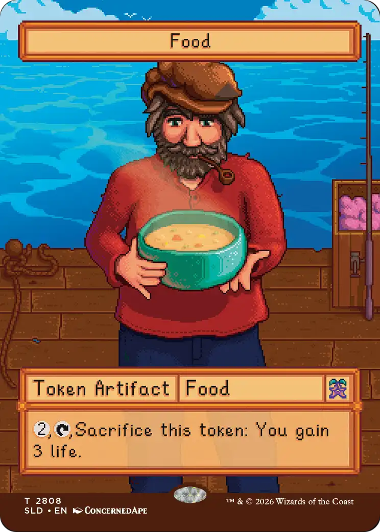Food Token (2808) [Secret Lair Drop Series] | Gaming Infinity