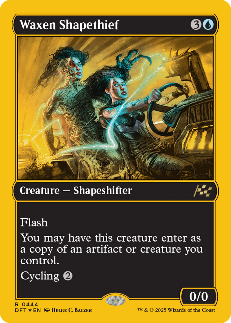 Waxen Shapethief (First-Place Foil) [Aetherdrift] | Gaming Infinity