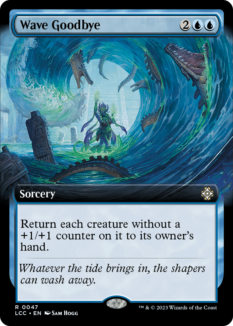 Wave Goodbye (Extended Art) [The Lost Caverns of Ixalan Commander] | Gaming Infinity