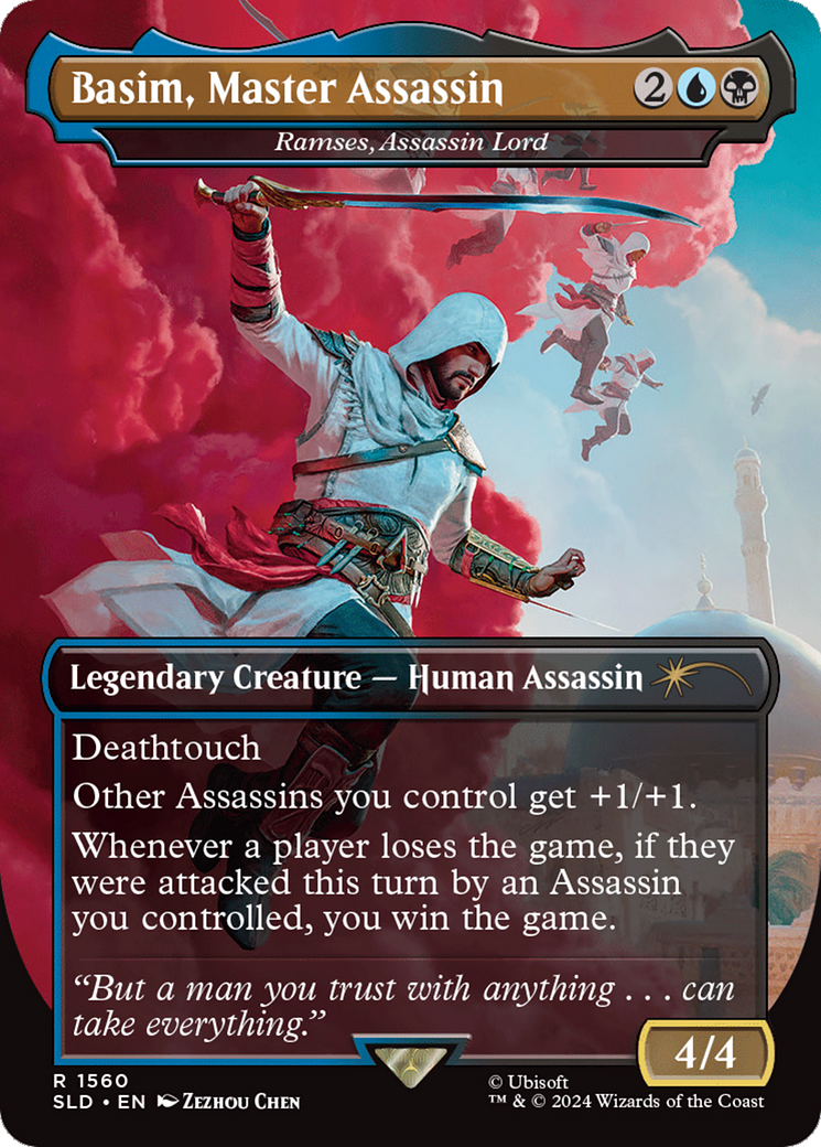 Basim, Master Assassin - Ramses, Assassin Lord (Rainbow Foil) [Secret Lair Drop Series] | Gaming Infinity