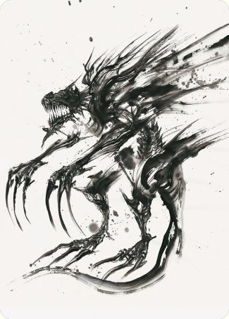 Phyrexian Obliterator Art Card [Phyrexia: All Will Be One Art Series] | Gaming Infinity
