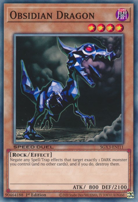 Obsidian Dragon [SGX3-ENI11] Common | Gaming Infinity