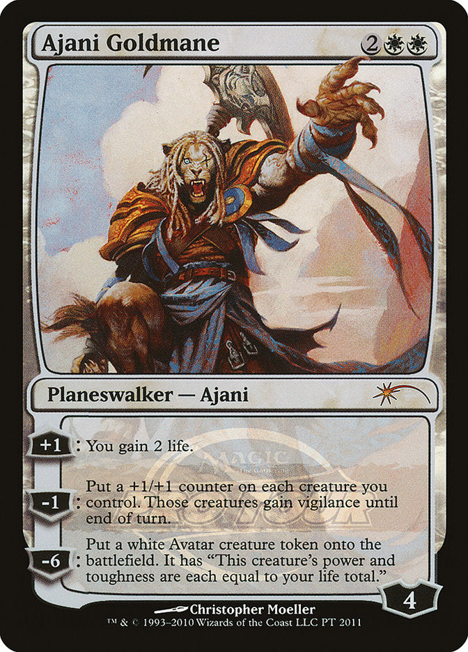 Ajani Goldmane (Pro Tour) [Pro Tour Promos] | Gaming Infinity