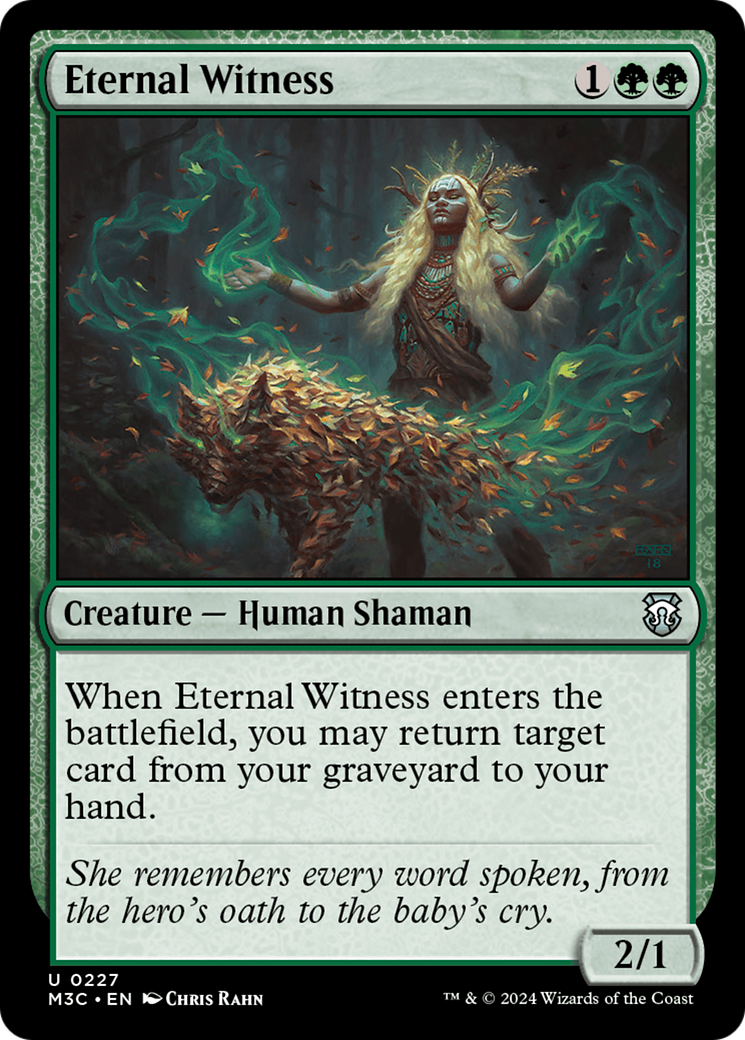 Eternal Witness [Modern Horizons 3 Commander] | Gaming Infinity