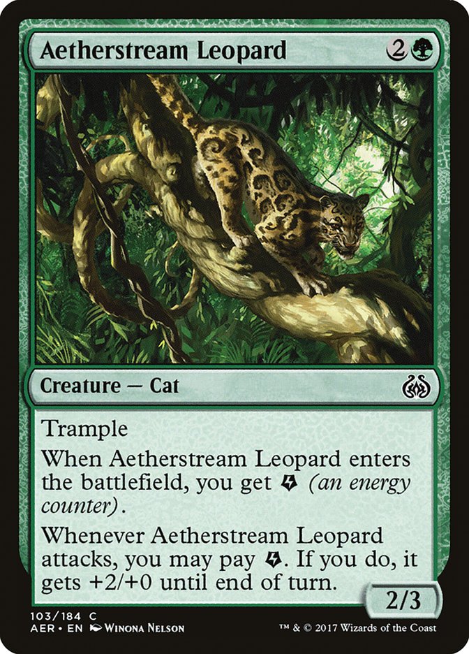 Aetherstream Leopard [Aether Revolt] | Gaming Infinity