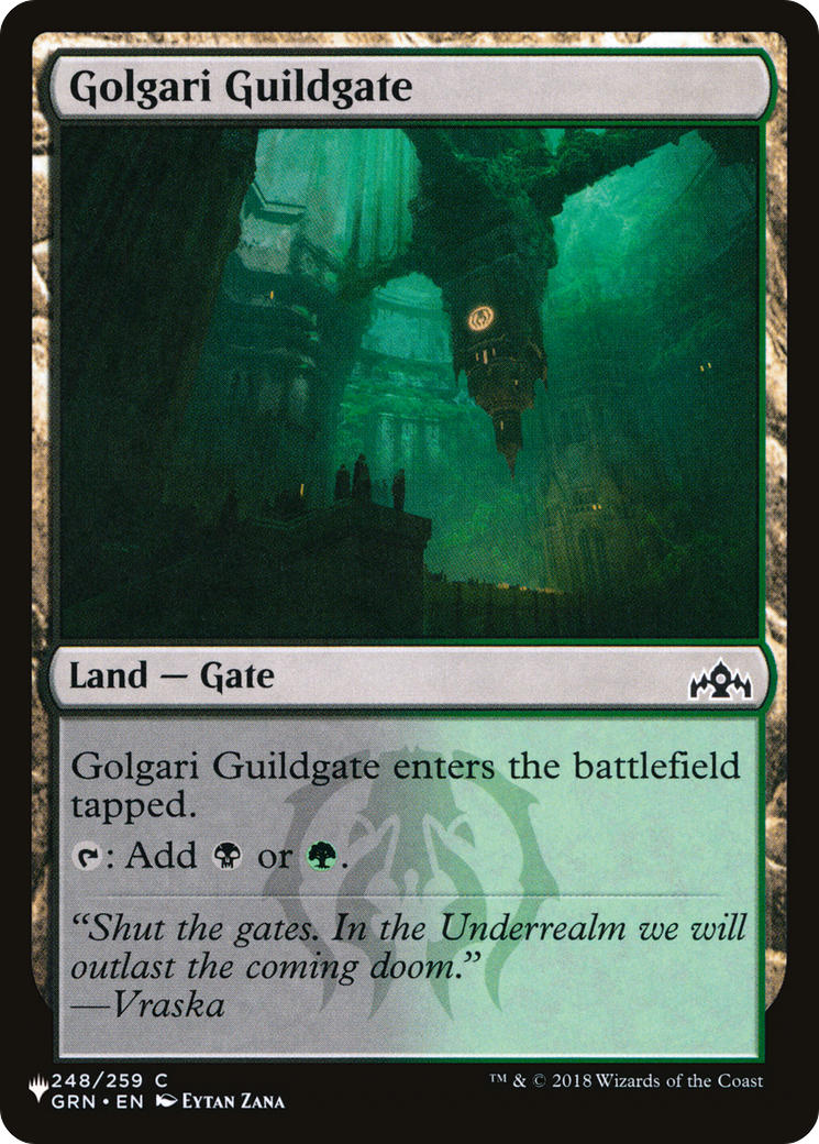 Golgari Guildgate [The List] | Gaming Infinity