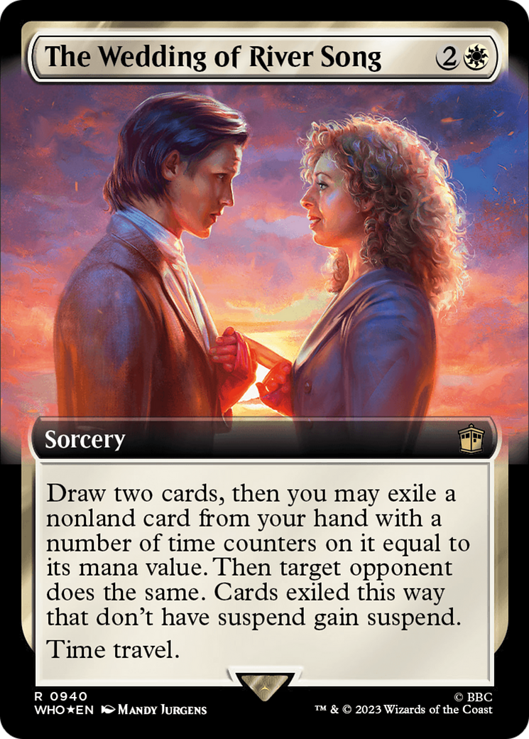 The Wedding of River Song (Extended Art) (Surge Foil) [Doctor Who] | Gaming Infinity