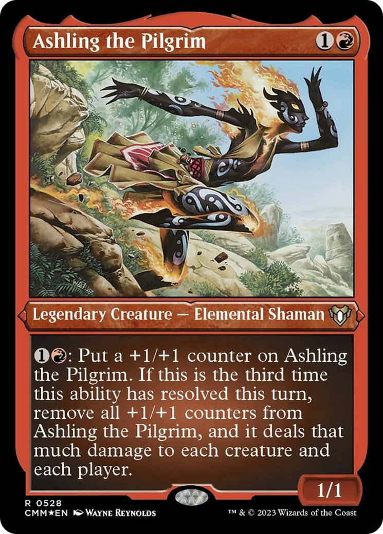 Ashling the Pilgrim (Foil Etched) [Commander Masters] | Gaming Infinity