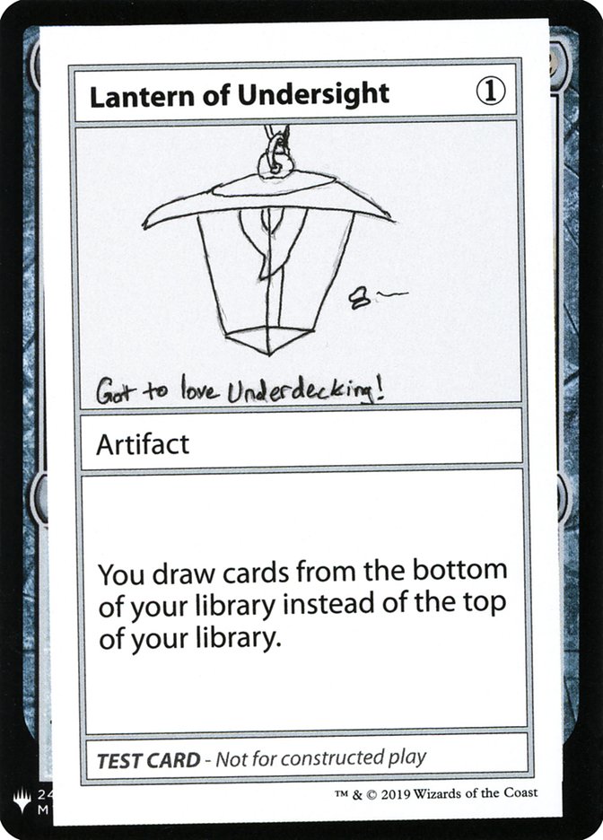 Lantern of Undersight [Mystery Booster Playtest Cards] | Gaming Infinity