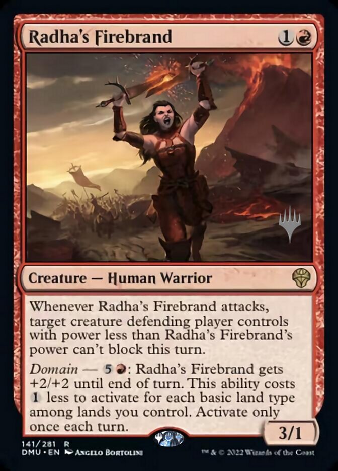 Radha's Firebrand (Promo Pack) [Dominaria United Promos] | Gaming Infinity