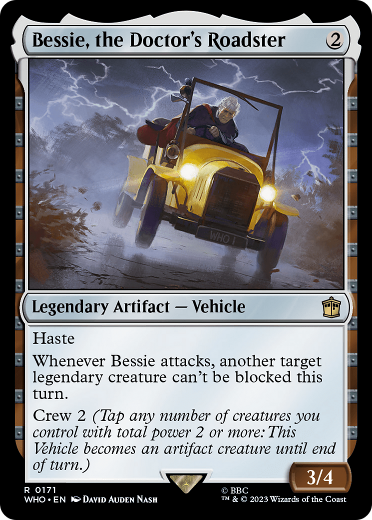 Bessie, the Doctor's Roadster [Doctor Who] | Gaming Infinity