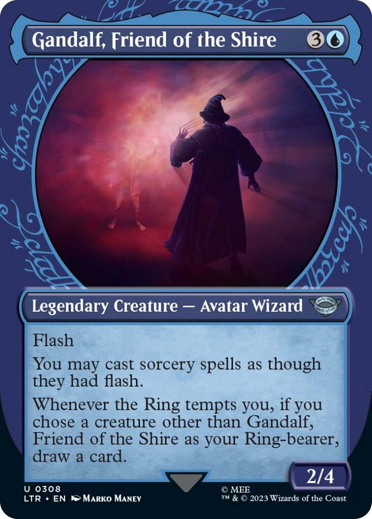 Gandalf, Friend of the Shire (Showcase Ring Frame) [The Lord of the Rings: Tales of Middle-Earth] | Gaming Infinity