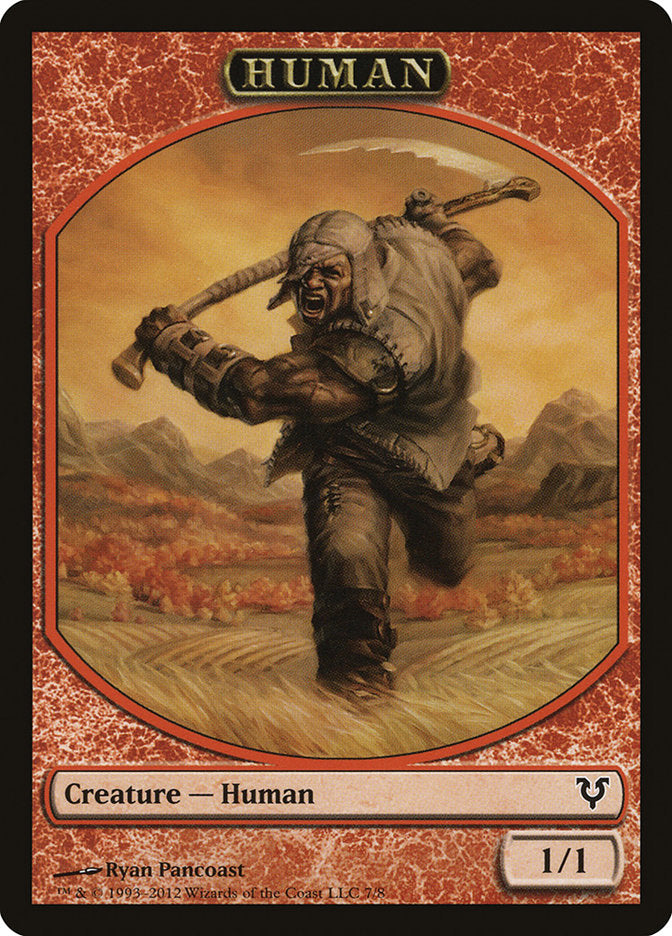 Human Token (7/8) [Avacyn Restored Tokens] | Gaming Infinity