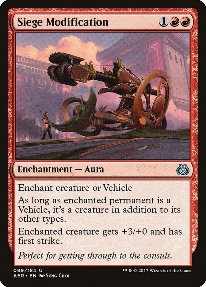 Siege Modification [Aether Revolt] | Gaming Infinity