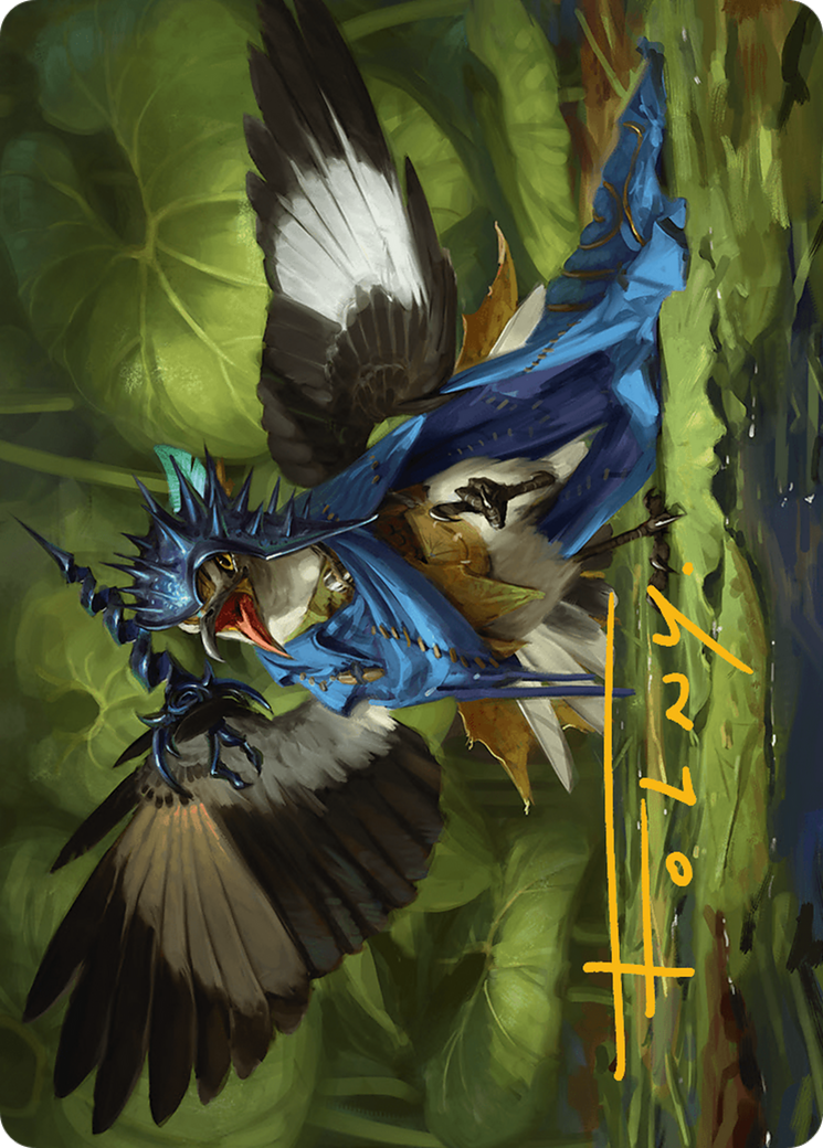 Mockingbird Art Card (Gold-Stamped Signature) [Bloomburrow Art Series] | Gaming Infinity
