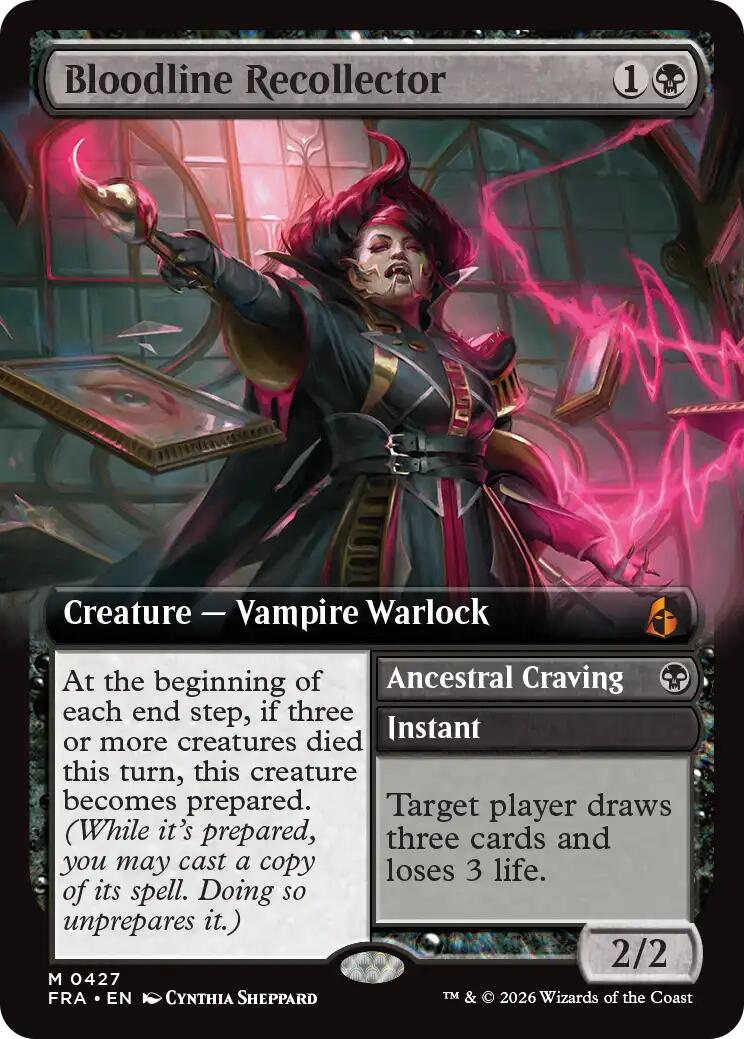 Bloodline Recollector (Extended Art) [Reality Fracture] | Gaming Infinity