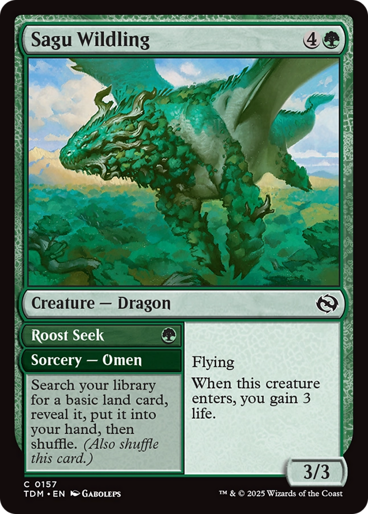 Sagu Wildling [Tarkir: Dragonstorm] | Gaming Infinity